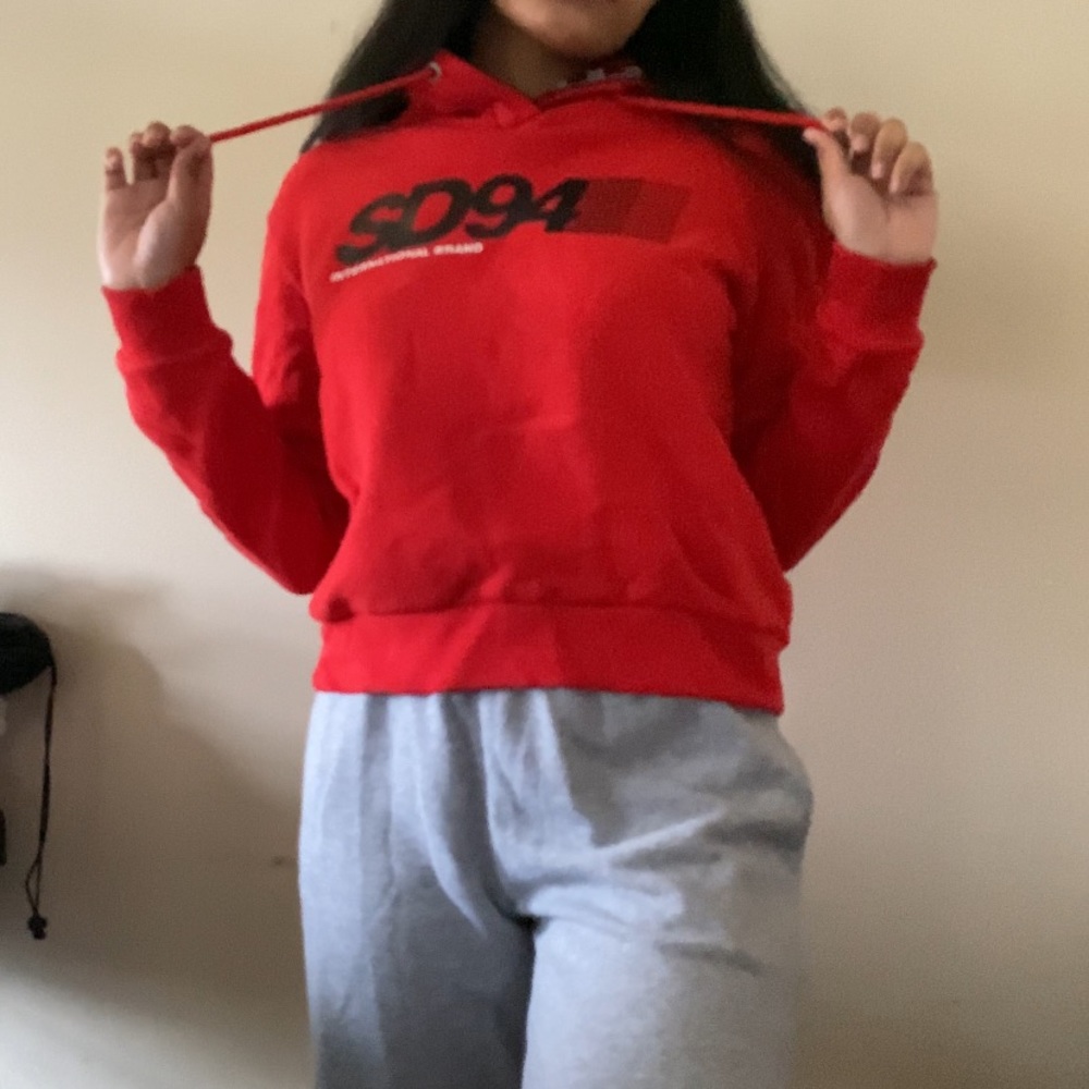 SUPERDRY Red Hoodie